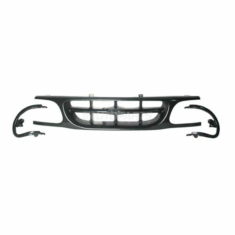 Gray Plastic Fits 1998-2001 Ford Explorer New Front Grille Assembly F87Z8200NAD Foto 2 de 4