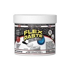 Flex Seal PFSWHTR16 Flex Paste 1 Lb Jar White