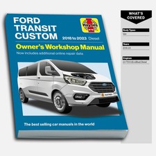Ford Transit Custom Diesel (2018-2023) Haynes Repair Manual