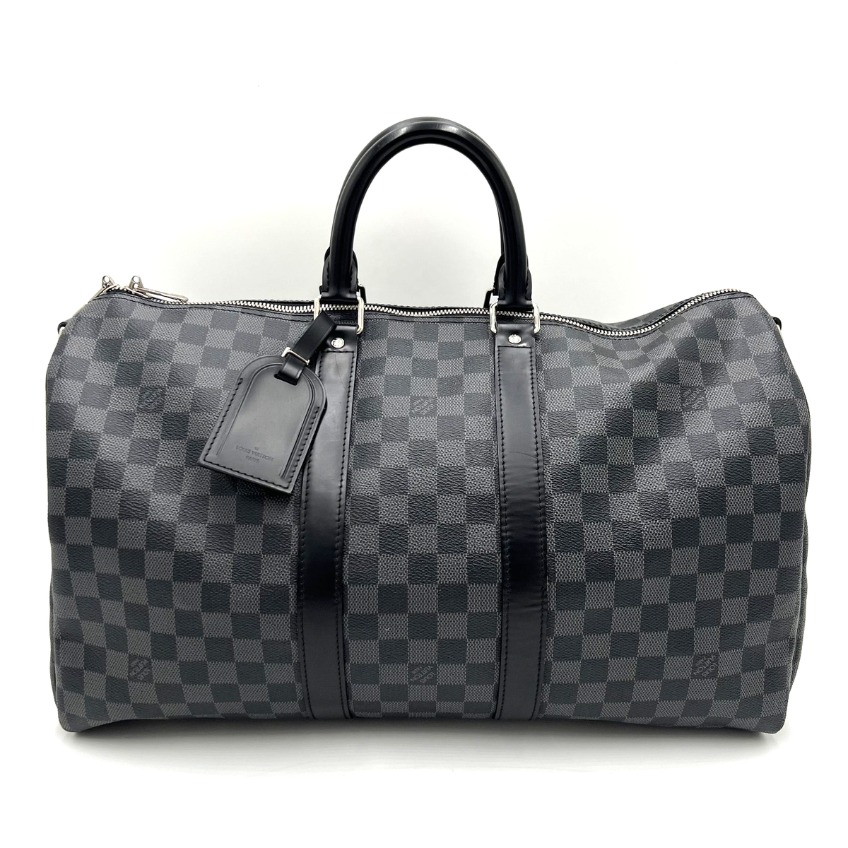 Louis Vuitton N41418 Damier Graphite Keepall Bandouliere 45 Bag