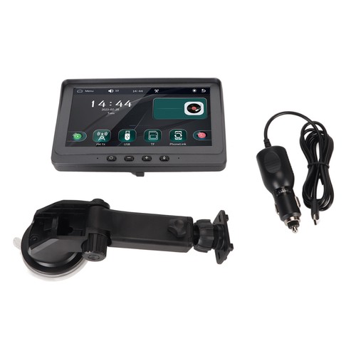 Car Multimedia Receiver 7in HD Touch Screen Hands Free Call Music WIFI BT Ca NEW - Afbeelding 5 van 12