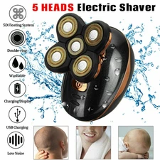 Electric Hair Remover Shavers Best Bald Head Razor Smooth Skull Cordless Wet Dry