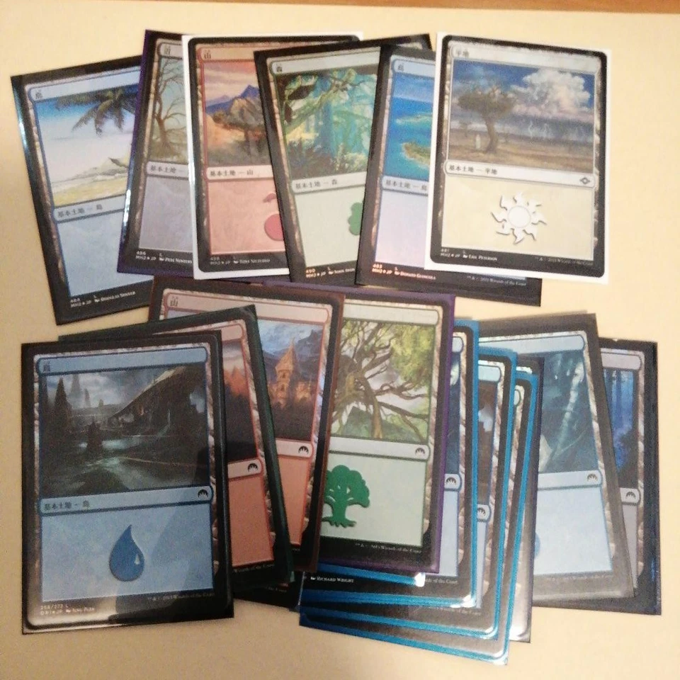 MTG Foil Basic Land Set Japanese Version 320 Plus Cards - Image 4 of 4