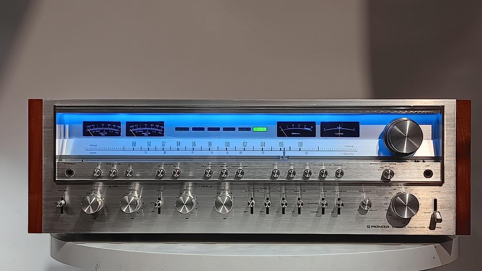 Pioneer SX-1280 vintage audio equipment - eBay listing photo 1