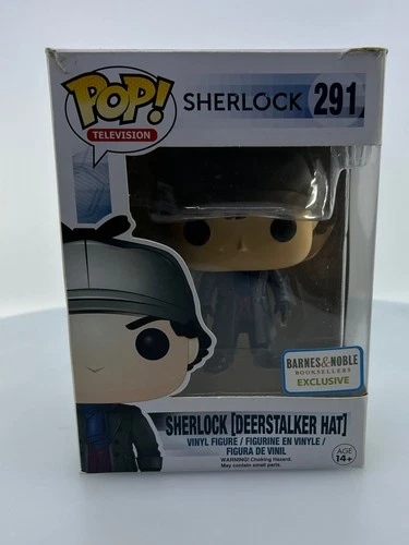 Funko POP! Sherlock Holmes with Deerstalker #291 DAMAGED BOX SEE PICS