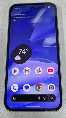   Google Pixel 9a 256GB Iris GXQ96 GA05769-US   6.3'' Unlocked Android 5G READ!