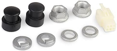 #ad E Bike Electric for Bicycle Hub Motor Axle M12 Front Lock Nut Lock Washer $16.99