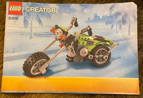 LEGO Creator 31018- Highway Cruiser 3 in 1 -100% Complete w/ 3 Manuals- No Box