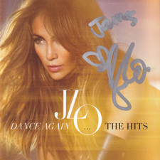 Jennifer Lopez (J-Lo) Signed Dance Again The ...