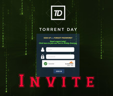 Torrentday Invite   Instant Delivery, Secure Exclusive Access No Personal Info 
