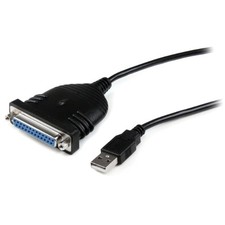 StarTech ICUSB1284D25 6ft USB to DB25 Parallel Adapter