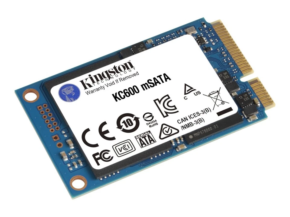 Kingston Drive SSD KC600 SATA3 mSATA 512G 512 GB mSATA 550 SKC600MS/512G - Immagine 3 di 3