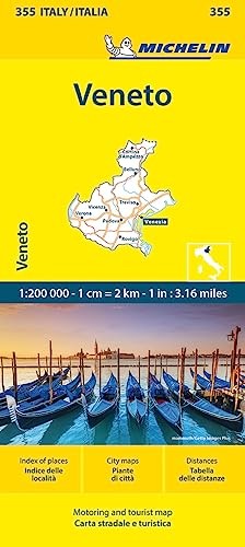Veneto - Michelin Local Map 355: Straßen- und Tourismuskarte 1:200.000 - Image 4