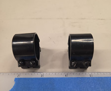 Vintage Weaver 1" Low Scope Rings, Large Thumb Wheel, Gloss