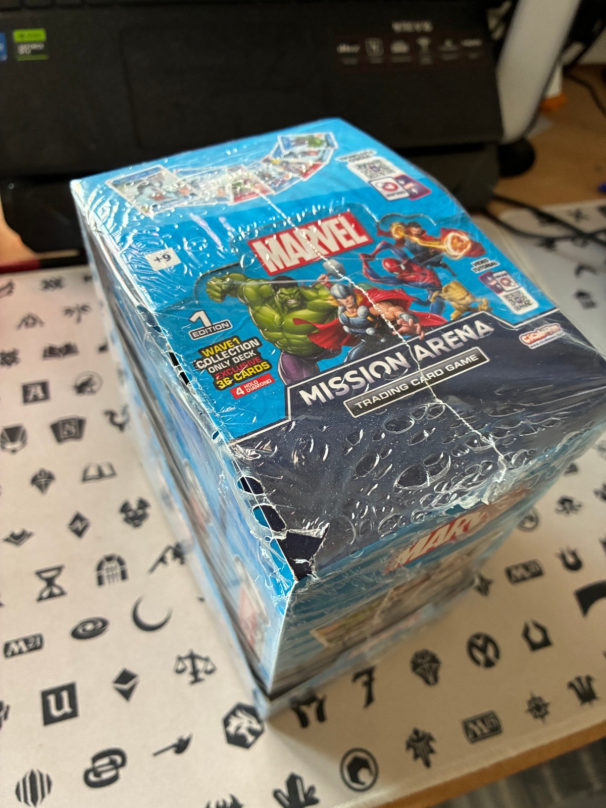 Marvel Mission Arena – Theme Deck Display – Avengers & Spider-Man – Scellé