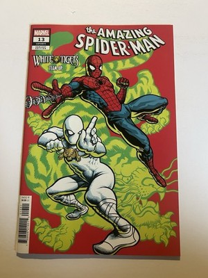 The Amazing Spider-Man #13 (977) J. Gonzo White Tiger Team-Up Cover NM