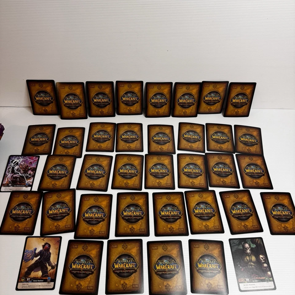 World Of Warcraft TCG Bundle Of Treasure Pack Cards - Opened - Image 4 of 4