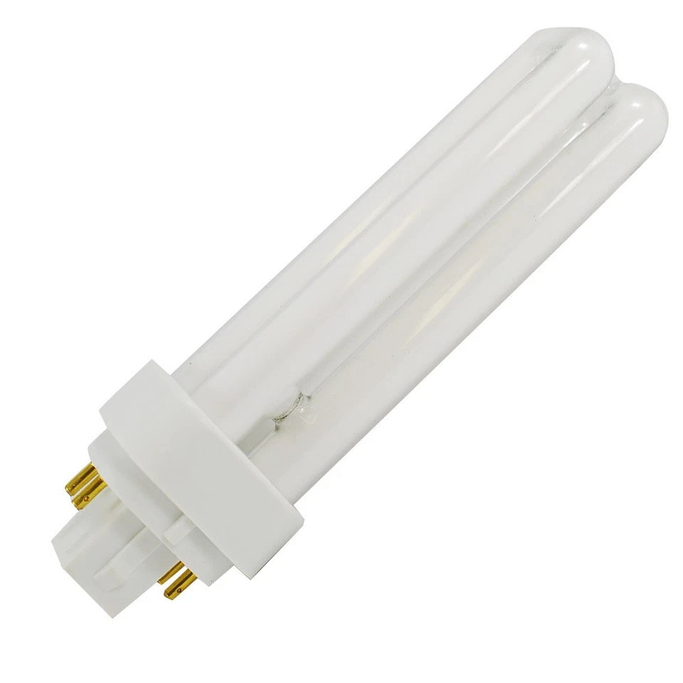 USHIO 13w CF13DE/841 G24q-1 Dimmable Compact Fluorescent Bulb - 60w equiv. - Image 3 of 4