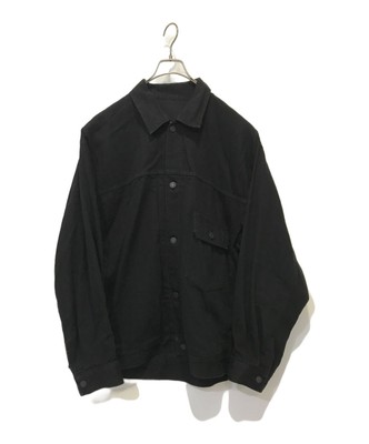 LAD MUSICIAN 12oz Flat Denim Blouson
