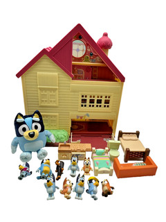 Bluey Family Home Playset Bundle Spare Figures & TY Plush Job Lot | D43T G772