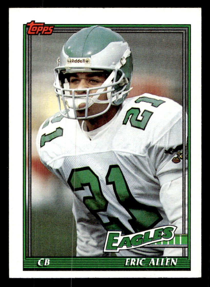 1991 Topps - Eric Allen #201 Football Sports Card Raw Trading Card