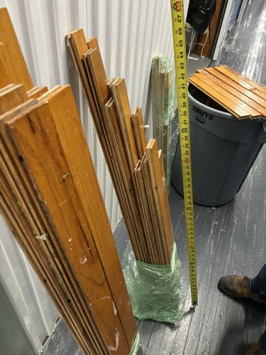 Salvaged Oak Flooring- 3.25”W/ for Restore/Repair- Price is  per foot 