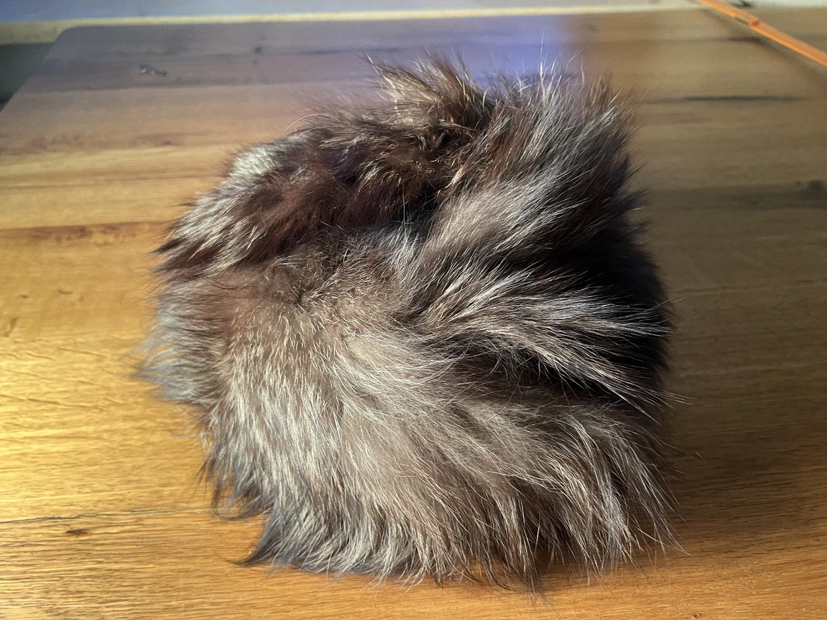Vintage Pelzhut Echtpelz Fuchs Meliert Schiwagohut Winter Mütze 70er