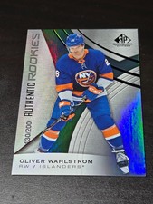 2019-20 SP Game Used Oliver Wahlstrom AUTHENTIC ROOKIE #/200 New York Islanders