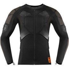Icon Field Armor Compression Shirt - Black - Men's Size Large