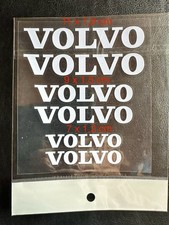 6x Volvo Bremssattel Sticker Aufkleber hitzebest&auml;ndig - weiss