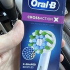 Oral-B CrossAction X Brush Heads 3-Pack X-Shaped Bristles Vitality Pro — photo 6