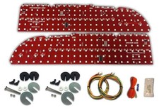 1979-81 Firebird 2 Panel Sequential Led Taillight Kit W Flasher 1100579