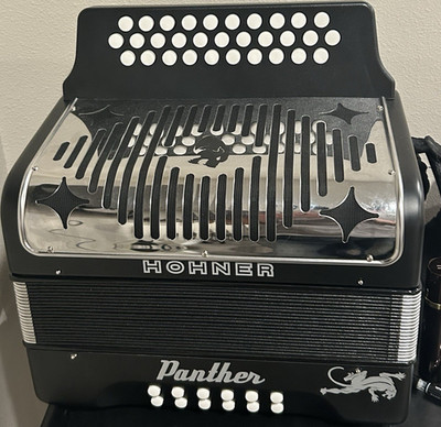 HOHNER Panther Diatonic Button Accordion 31 Button 12 Bass 