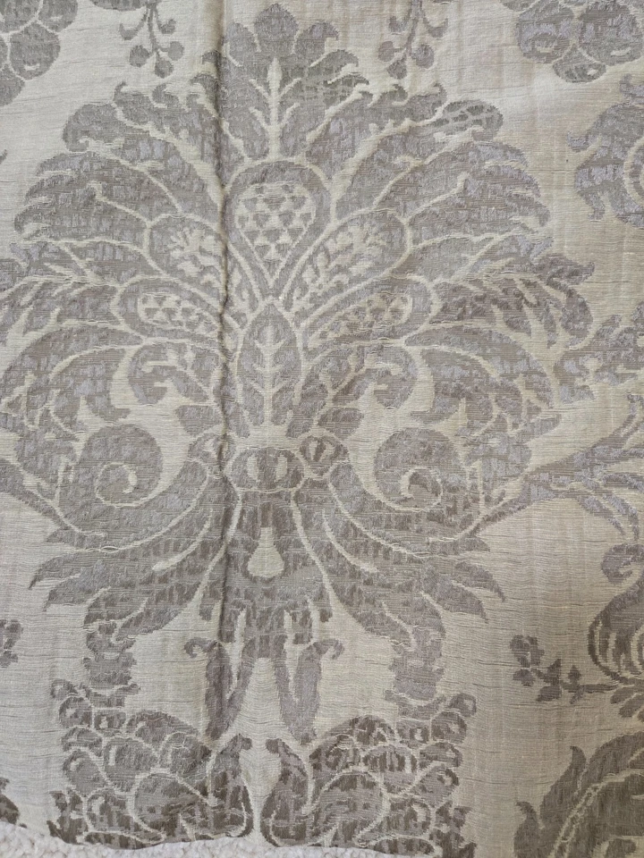 Tela de tapicería damasco intrincadamente tejida 4,5 yardas Foto 2 de 4