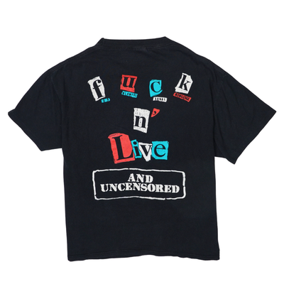 1991 Vintage Van Halen F**k n' Live Uncensored Tour T-Shirt Tee | eBay