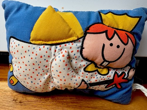 Avon Tooth Fairy Fabric Pillow 5x4" Vintage 1990 Pre-Owned RARE HTF