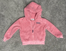 Vineyard Vines Girls 5 Pink Solid Fleece Full...