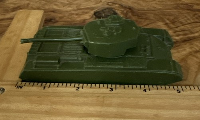 #ad Vintage WWII Plastic Tank 1960’s Marx? $20.00