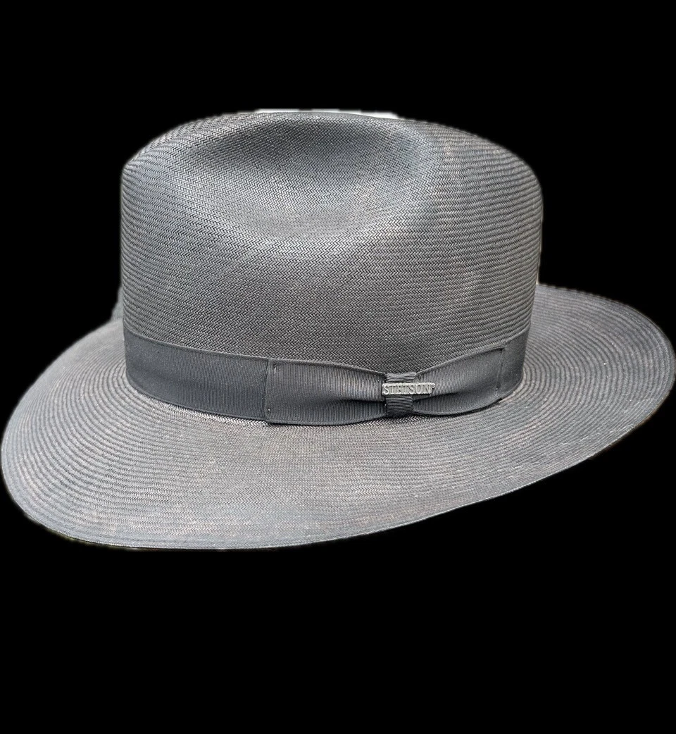 Gray Fedora/Trilby Vintage Hats for Men 7 1/8 Size for sale  display picture 2