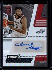 Isaiah Mobley USC Trojans Basketball Panini Autograph Rookie Card Auto NBA 76ers