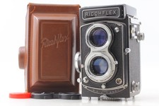  Near MINT w/Case Ricoh Ricohflex Dia L 6x6 TLR Camera 80mm F3.5 Lens JAPAN