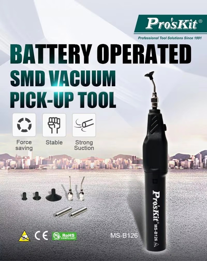 Offerta Penna Aspirazione Pro'Skit MS-B126 Elettrica Antistatica
