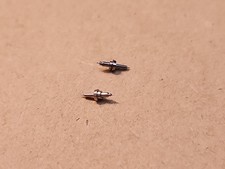 2 NOS Illinois 16s SRSC 662 Balance Staffs HTG  OF 4TH-5TH-6TH-7TH-8TH-9TH Mod.