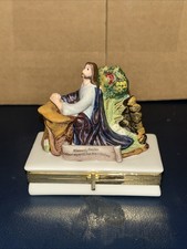 Limoges Ltd Ed  GARDEN GETHSEMANE  Life of Christ Collection Trinket Box #A9757