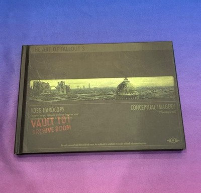 The Art of Fallout 3 Hardcover Concept Art Book Collector's Edition 2008