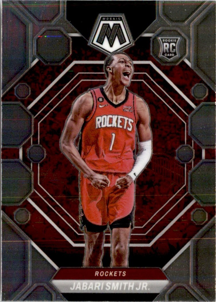 Jabari Smith Jr. 2022-23 Panini Mosaic RC #239 Houston Rockets