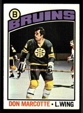 1976-77 Topps Don Marcotte #234 - Boston Bruins