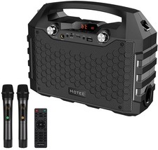 Wireless Portable PA Speaker System, Powerful Bluetooth Karaoke Machine with ...