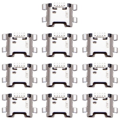 10 PCS Charging Port Connector for Huawei Honor 8C, For Honor 8C