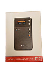 FiiO E17 Alpen Portable USB DAC Headphone Amp Optical Coax w/ Box + Cables